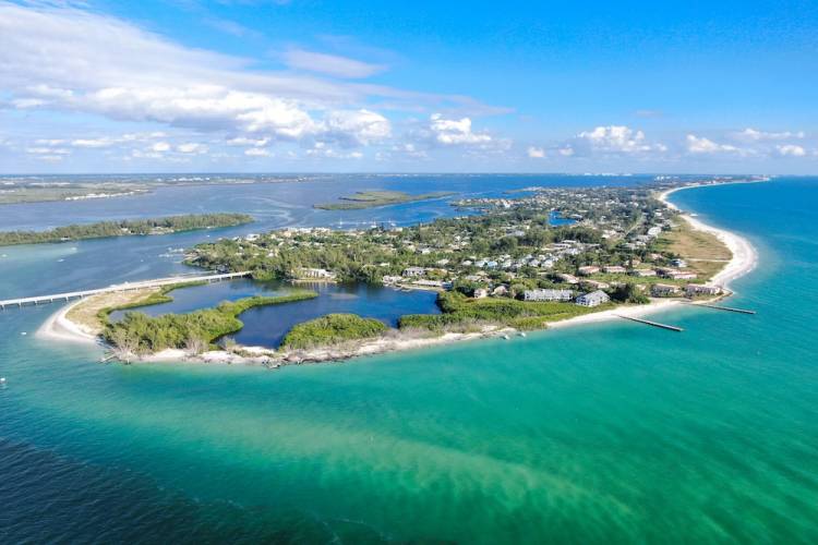 Key West Fort Bird eye