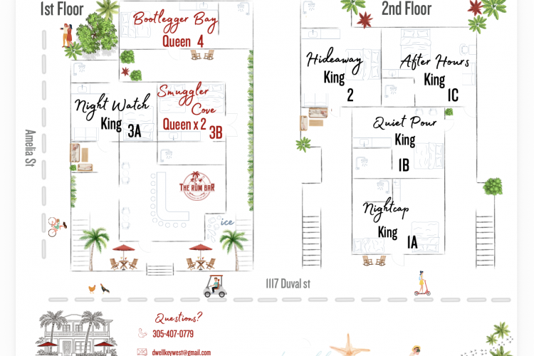 Map of Speakeasy Inn