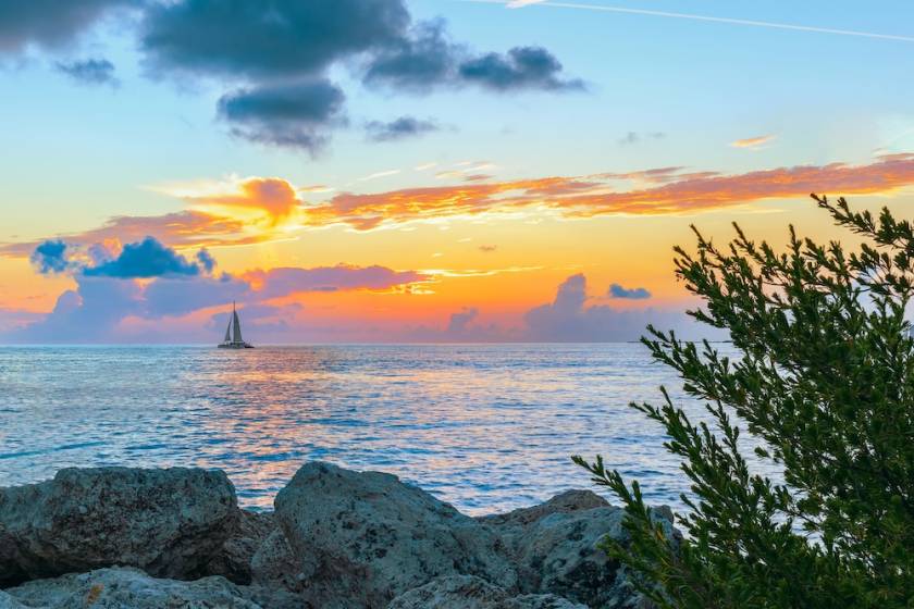 Florida Keys Sunset view