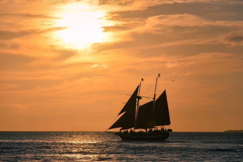 key west sunset sail